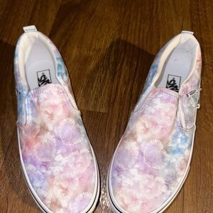 Vans Tie-Dye Slip-On Shoes size 5